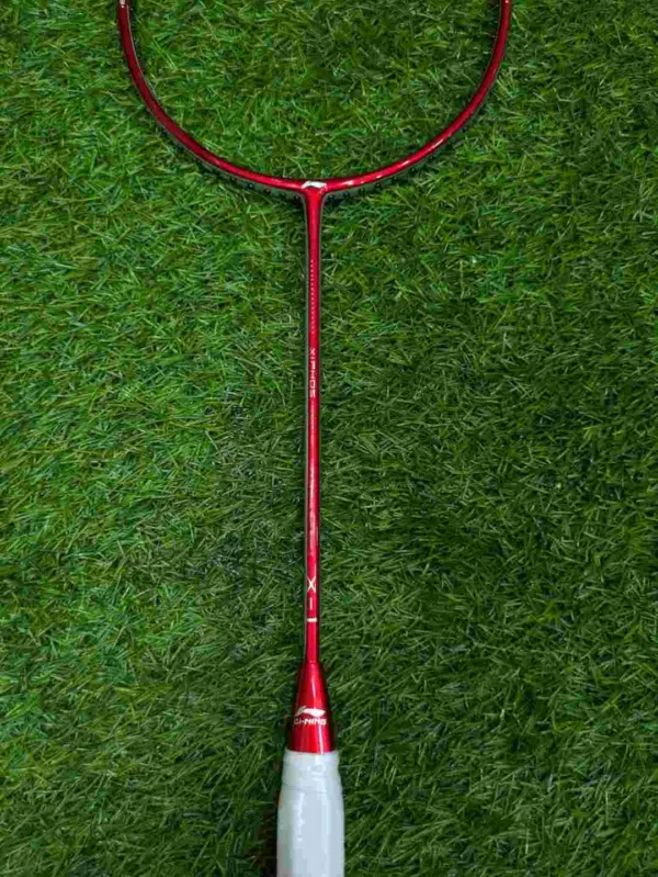 Li-Ning Xi-Phos X1 -Red Badminton Racket With Strin - Image 2