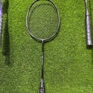 MAXBOLT BLACK With String Badminton Racket Bat (Korea Imported)