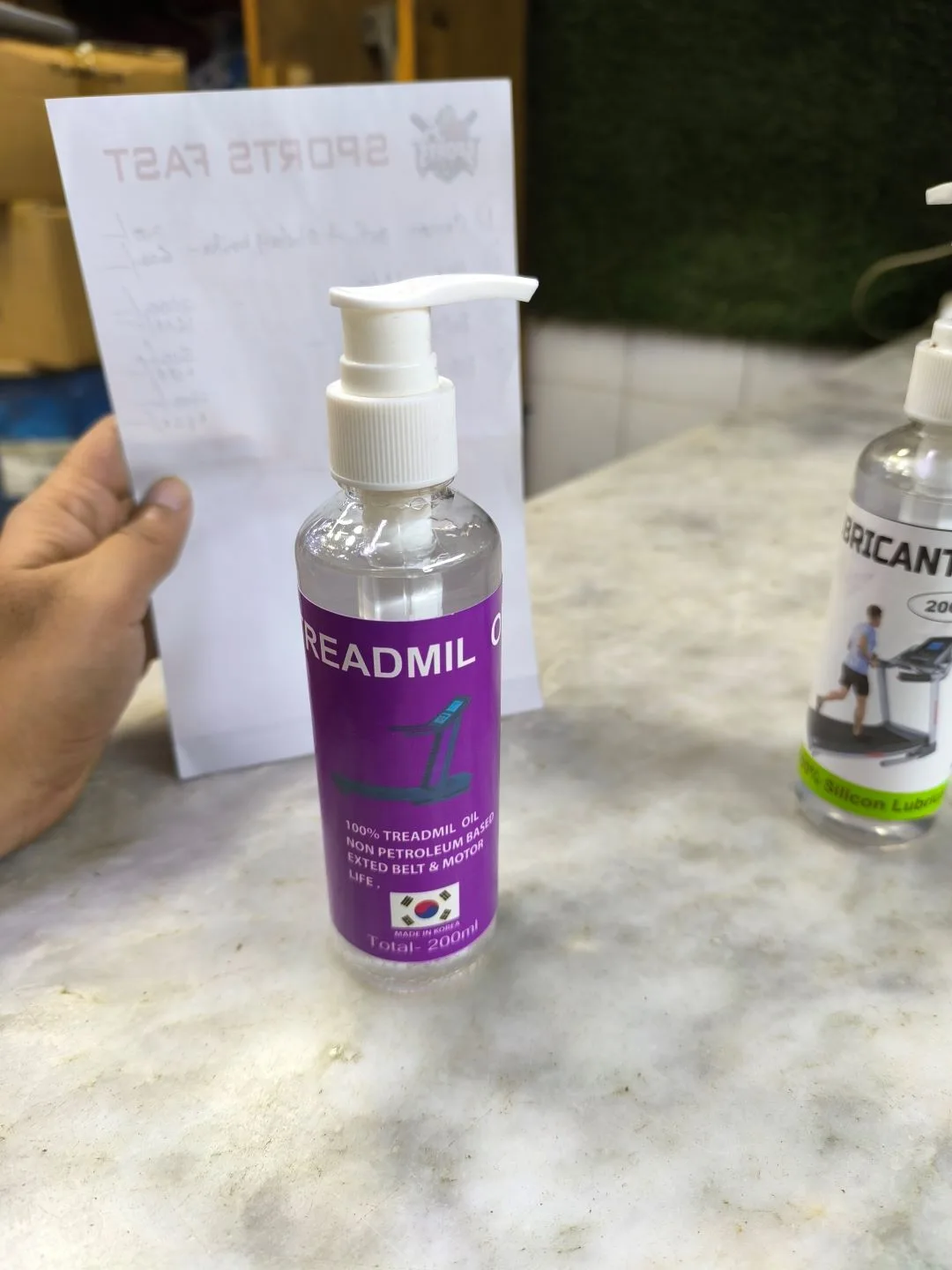 300ml Silicone Oil / Treadmill oil /Lubricant 1pcs